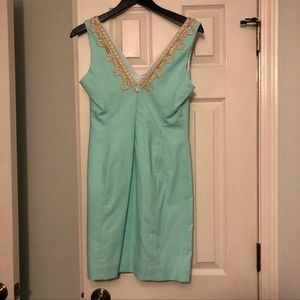 Bright mint Lilly dress